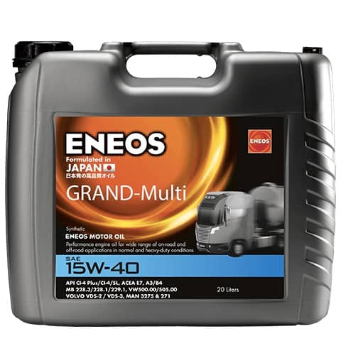 Масло ENEOS GRAND-MULTI 15W40 20L Масло ENEOS GRAND-MULTI 15W40 20L