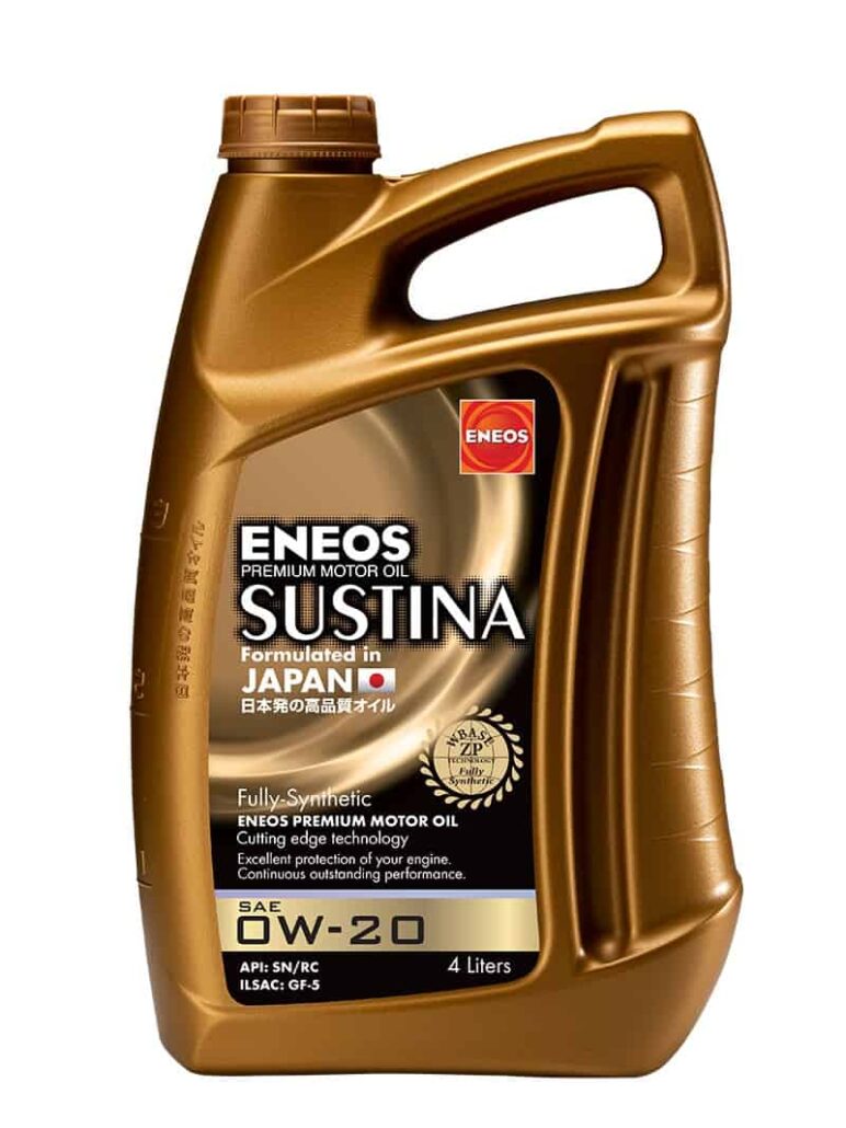Масло ENEOS SUSTINA 0W20 4L