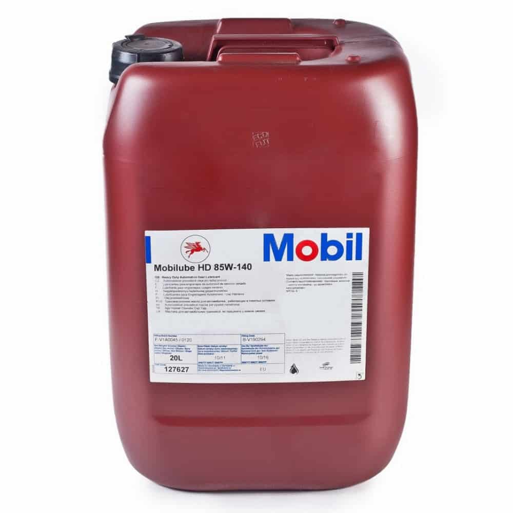Трансмисионно масло MOBIL MOBILUBE HD 85W140 - 20L Трансмисионно масло MOBIL MOBILUBE HD 85W140 - 20L