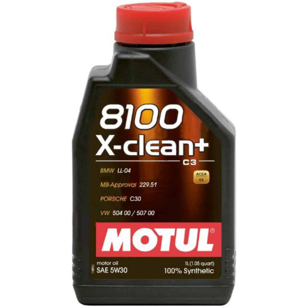Масло MOTUL 8100 X-CLEAN+ 5W30 - 1L Масло MOTUL 8100 X-CLEAN+ 5W30 - 1L