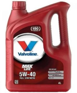 Масло VALVOLINE MaxLife 5W40 4L