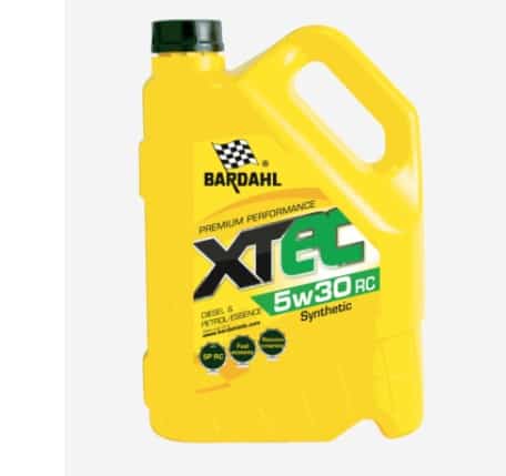 BARDAHL XTEC 5W30 RC 5L BARDAHL XTEC 5W30 RC 5L