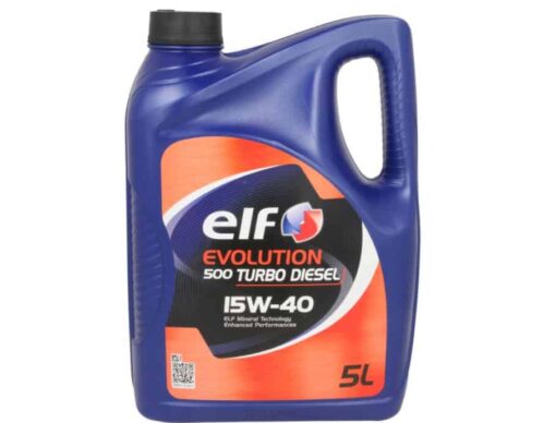Масло ELF EVOLUTION 500 TURBO DIESEL 15W40 5L