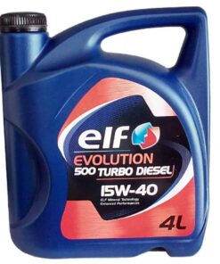 Масло ELF EVOLUTION 500 TURBO DIESEL 15W40 4L