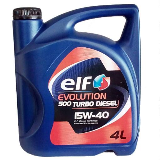 Масло ELF EVOLUTION 500 TURBO DIESEL 15W40 4L