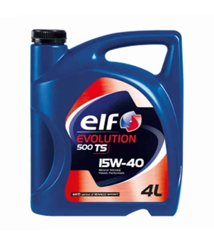 Масло ELF EVOLUTION 500 TS 15W40 - 4L Масло ELF EVOLUTION 500 TS 15W40 4L