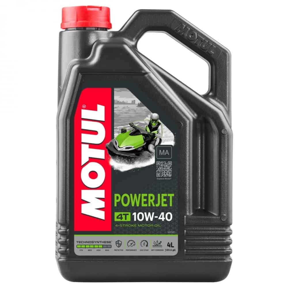 Масло MOTUL POWERJET 4T 10W40 - 4L Масло MOTUL POWERJET 4T 10W40 - 4L
