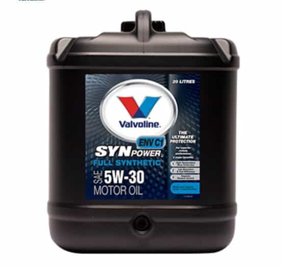 Масло VALVOLINE SYNPOWER ENV C1 5W30 20L Масло VALVOLINE SYNPOWER ENV C1 5W30 20L