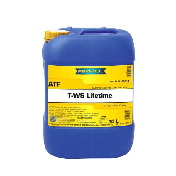 Трансмисионно масло RAVENOL ATF T-WS Lifetime 20L Трансмисионно масло RAVENOL ATF T-WS Lifetime 20L