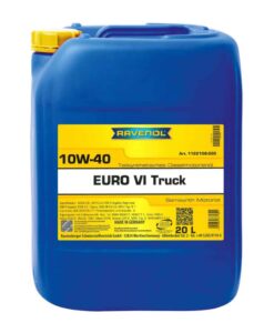Масло RAVENOL EURO VI Truck 10W40 20L