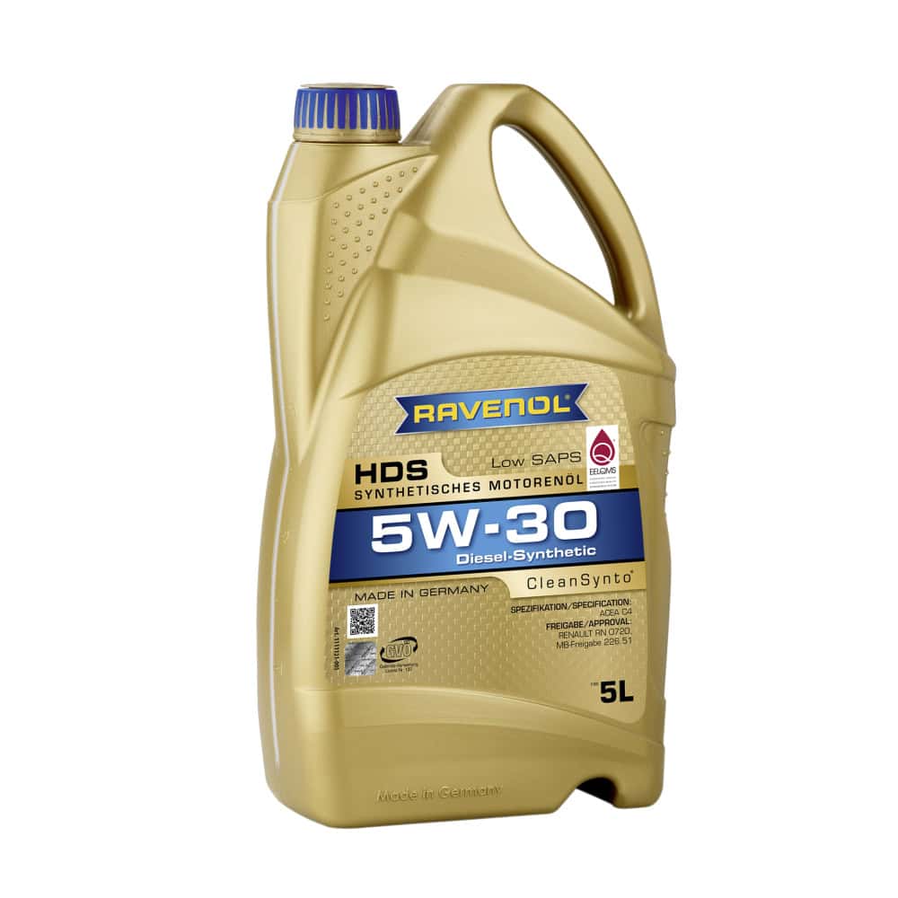 Масло RAVENOL HDS Hydrocrack Diesel Specific 5W30 5L Масло RAVENOL HDS Hydrocrack Diesel Specific 5W30 5L
