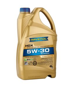 Масло RAVENOL HDX 5W30 4L