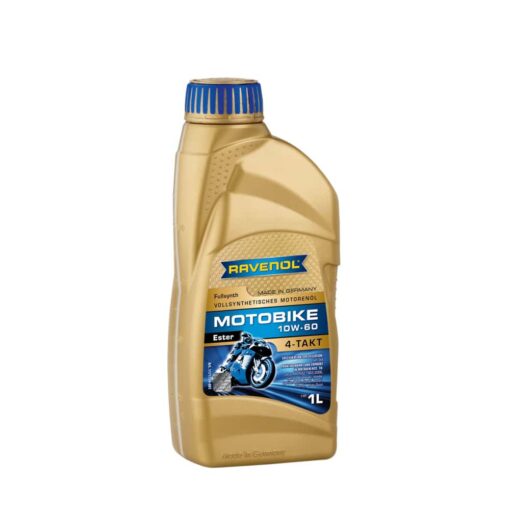 Масло RAVENOL Motobike 4-T Ester 10W60 1L
