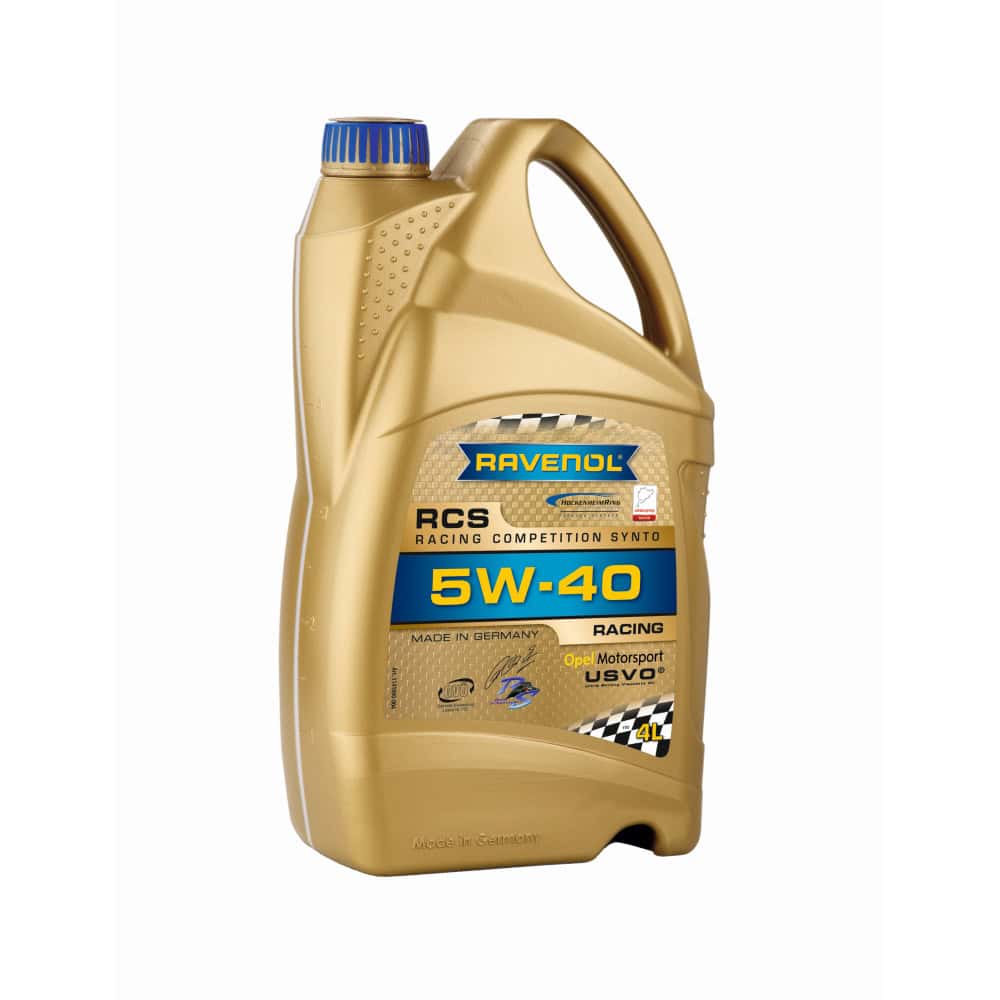 Масло RAVENOL RCS Racing Competition Synto 5W40 4L Масло RAVENOL RCS Racing Competition Synto 5W40 4L