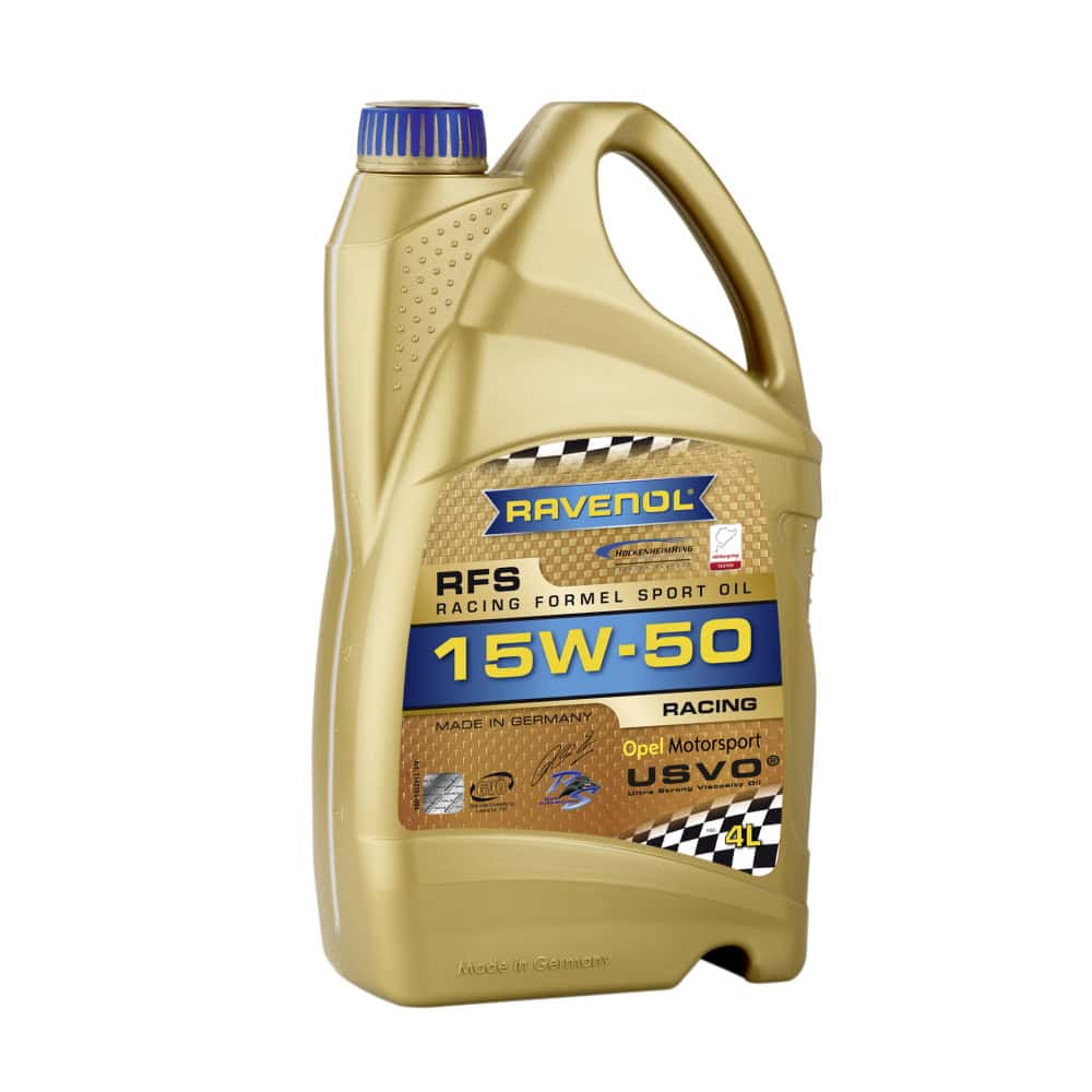 Масло RAVENOL RFS Racing 15W50 4L Масло RAVENOL RFS Racing 15W50 4L