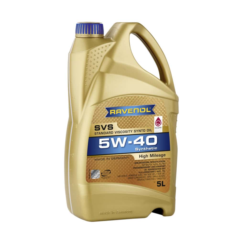 Масло RAVENOL SVS Standard Viscosity Synto 5W40 5L Масло RAVENOL SVS Standard Viscosity Synto 5W40 5L