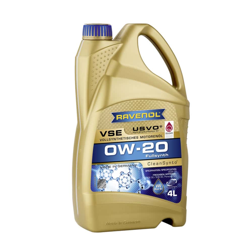 Масло RAVENOL VSE 0W20 4L Масло RAVENOL VSE 0W20 4L