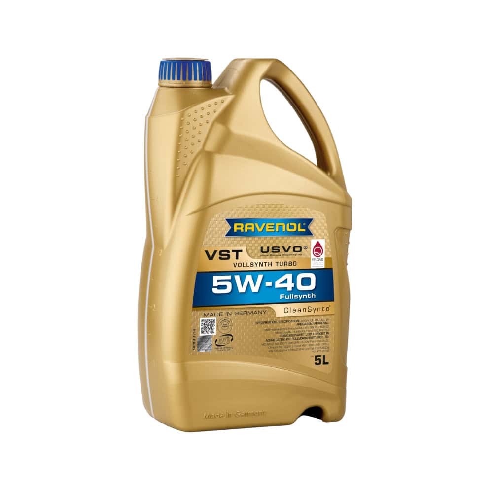 Масло RAVENOL VST 5W40 5L Масло RAVENOL VST 5W40 5L