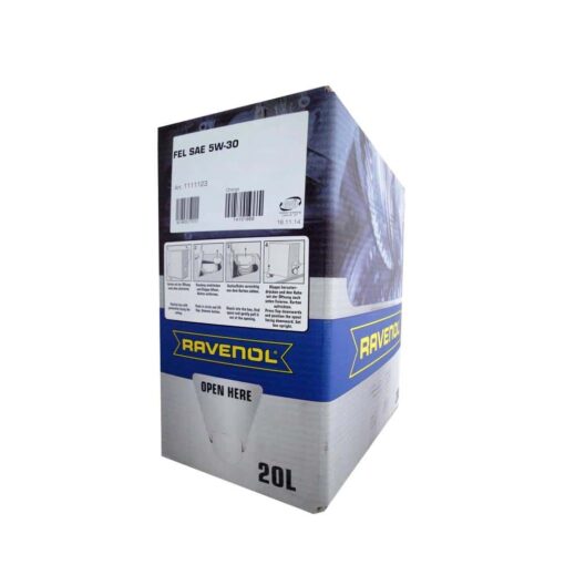 Масло RAVENOL FEL 5W30 Bag in Box 20L