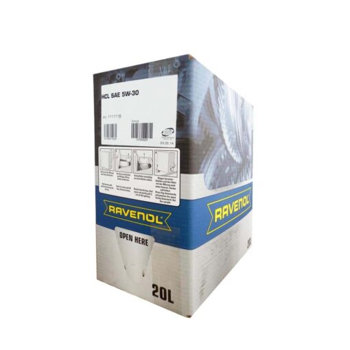 Масло RAVENOL HCL 5W30 Bag in Box 20L