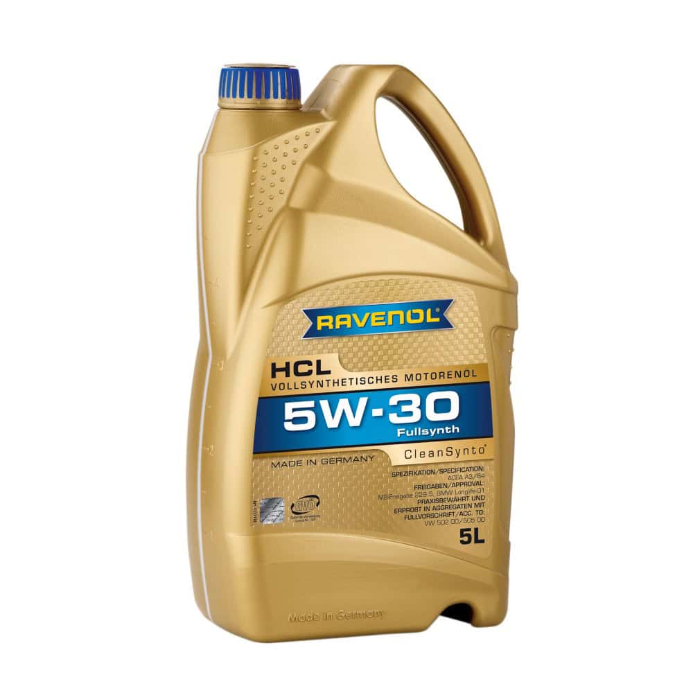 Масло RAVENOL HCL 5W30 5L Масло RAVENOL HCL 5W30 5L