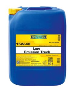 Масло RAVENOL Low Emission Truck 15W40 20L