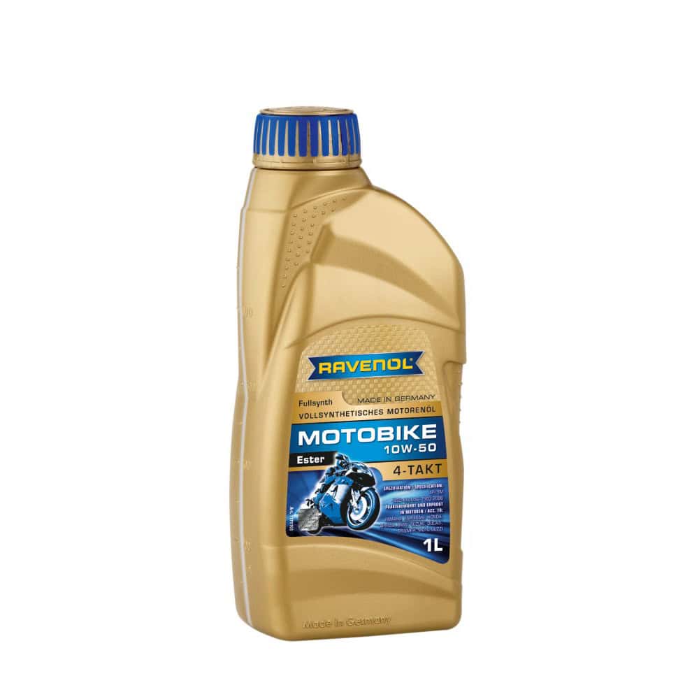 Масло RAVENOL Motobike 4-T Ester 10W50 1L Масло RAVENOL Motobike 4-T Ester 10W50 1L