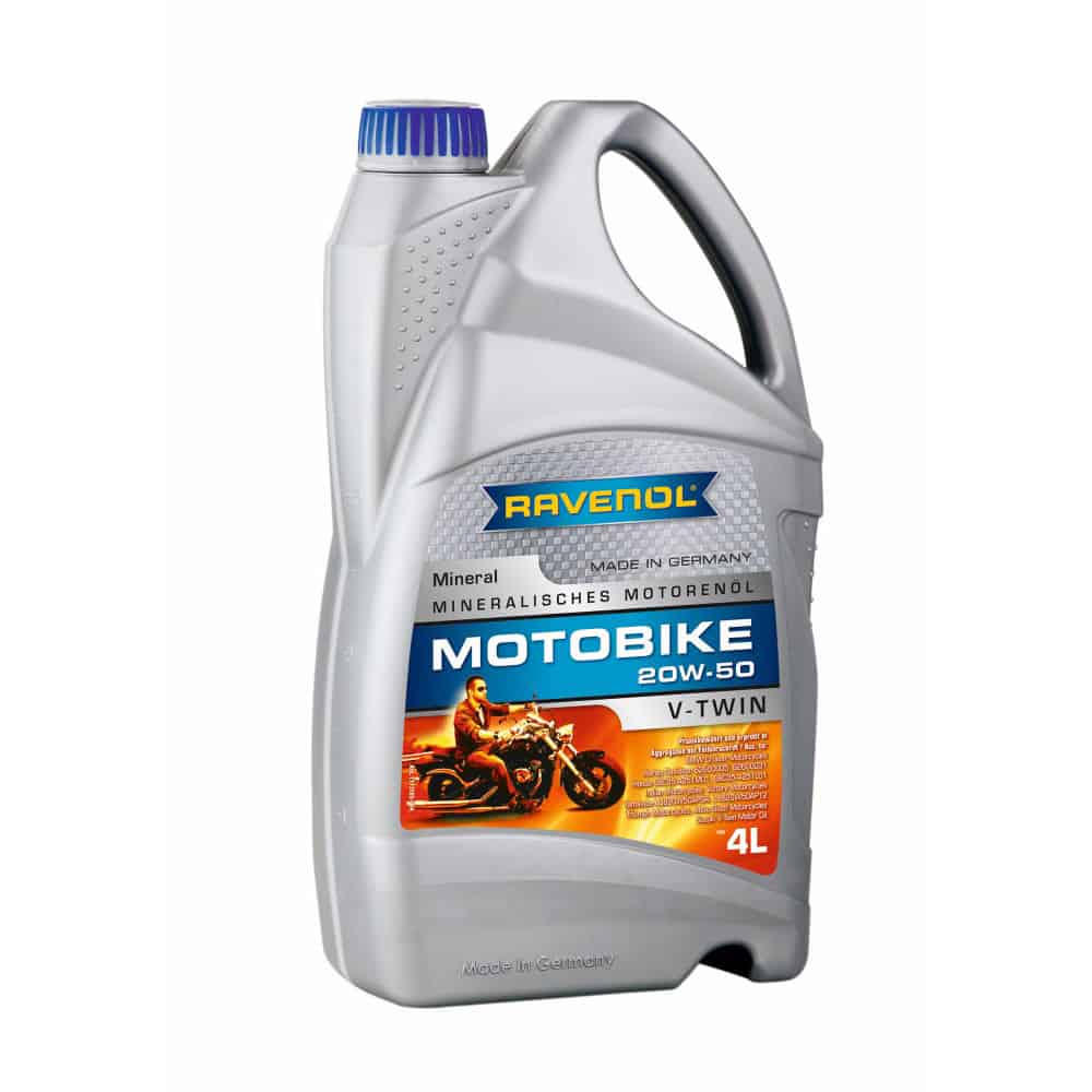 Масло RAVENOL Motobike V-Twin 20W50 Mineral 4L Масло RAVENOL Motobike V-Twin 20W50 Mineral 4L