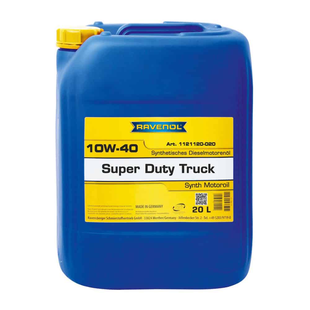 Масло RAVENOL SDT Super Duty Truck 10W40 20L Масло RAVENOL SDT Super Duty Truck 10W40 20L