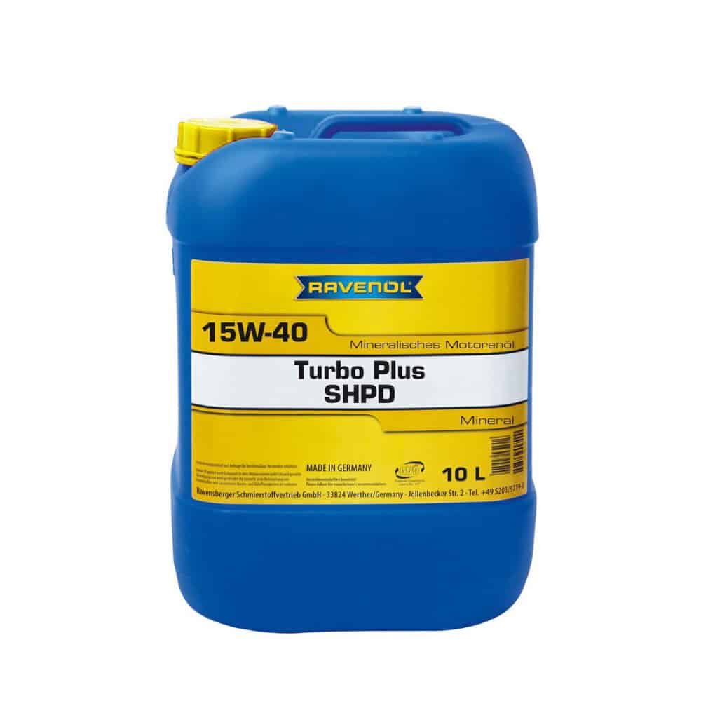 Масло RAVENOL Turbo plus SHPD 15W40 10L Масло RAVENOL Turbo plus SHPD 15W40 10L