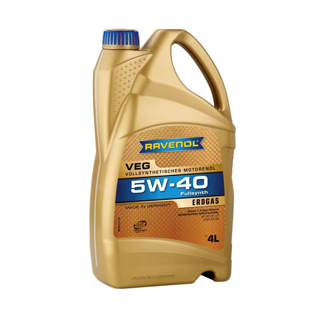 Масло RAVENOL VEG 5W40 4L Масло RAVENOL VEG 5W40 4L