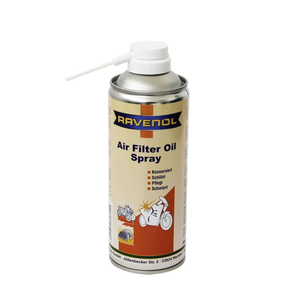 Спрей RAVENOL AIR Filter Oil Spray 400ml Спрей RAVENOL AIR Filter Oil Spray 400ml