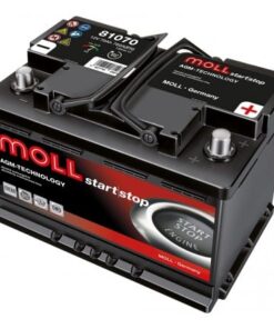 Акумулатор MOLL START/STOP PLUS AGM 70AH 760A R+