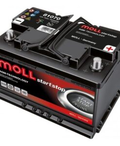 Акумулатор MOLL START/STOP PLUS AGM 70AH 760A R+