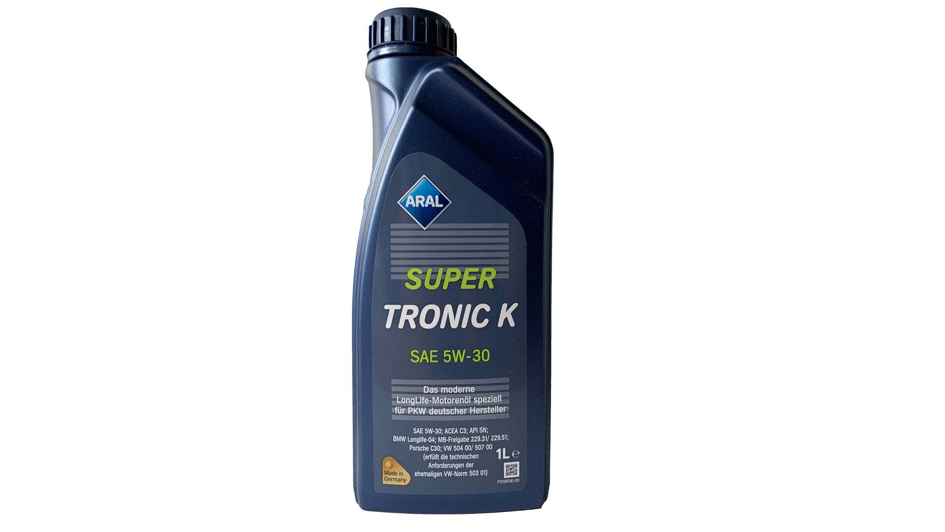 Масло Aral SUPER TRONIC K 5w30 - 1L Масло Aral SUPER TRONIC K 5w30 1L