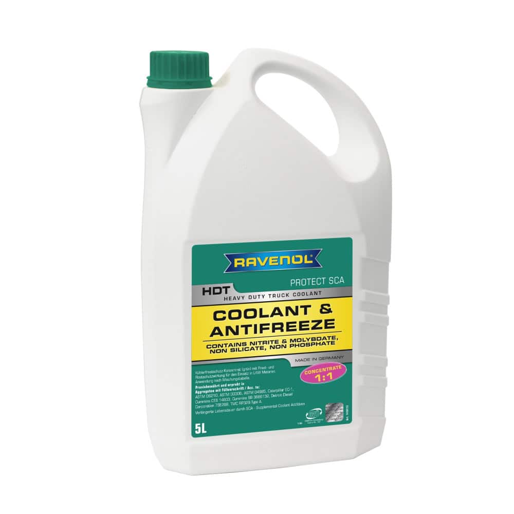Aнтифриз RAVENOL HDT Heavy Duty Truck Cool. Concentrate 5L Aнтифриз RAVENOL HDT Heavy Duty Truck Cool. Concentrate 5L