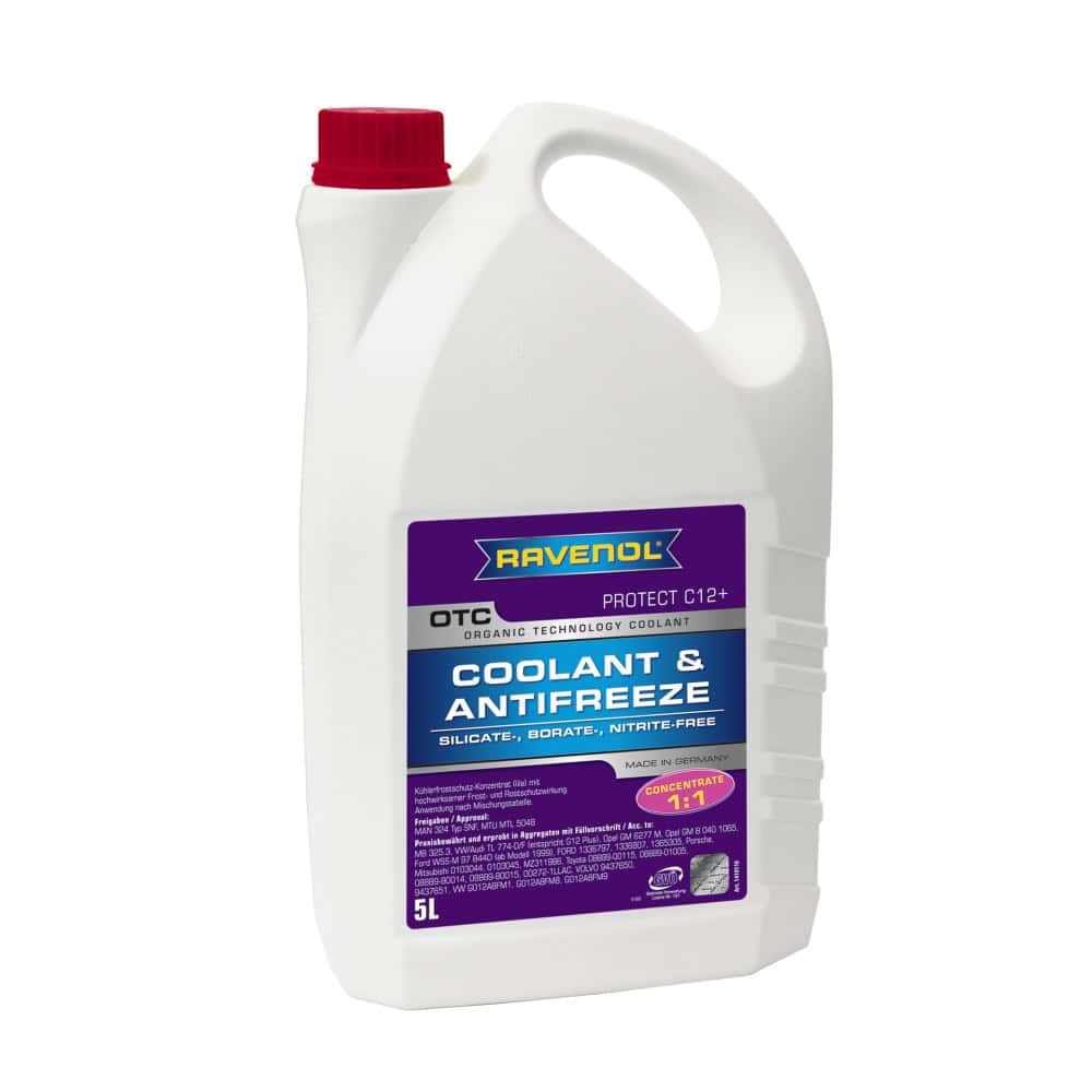 Aнтифриз RAVENOL OTC Organic Techn. Coolant Concentrate 5L Aнтифриз RAVENOL OTC Organic Techn. Coolant Concentrate 5L