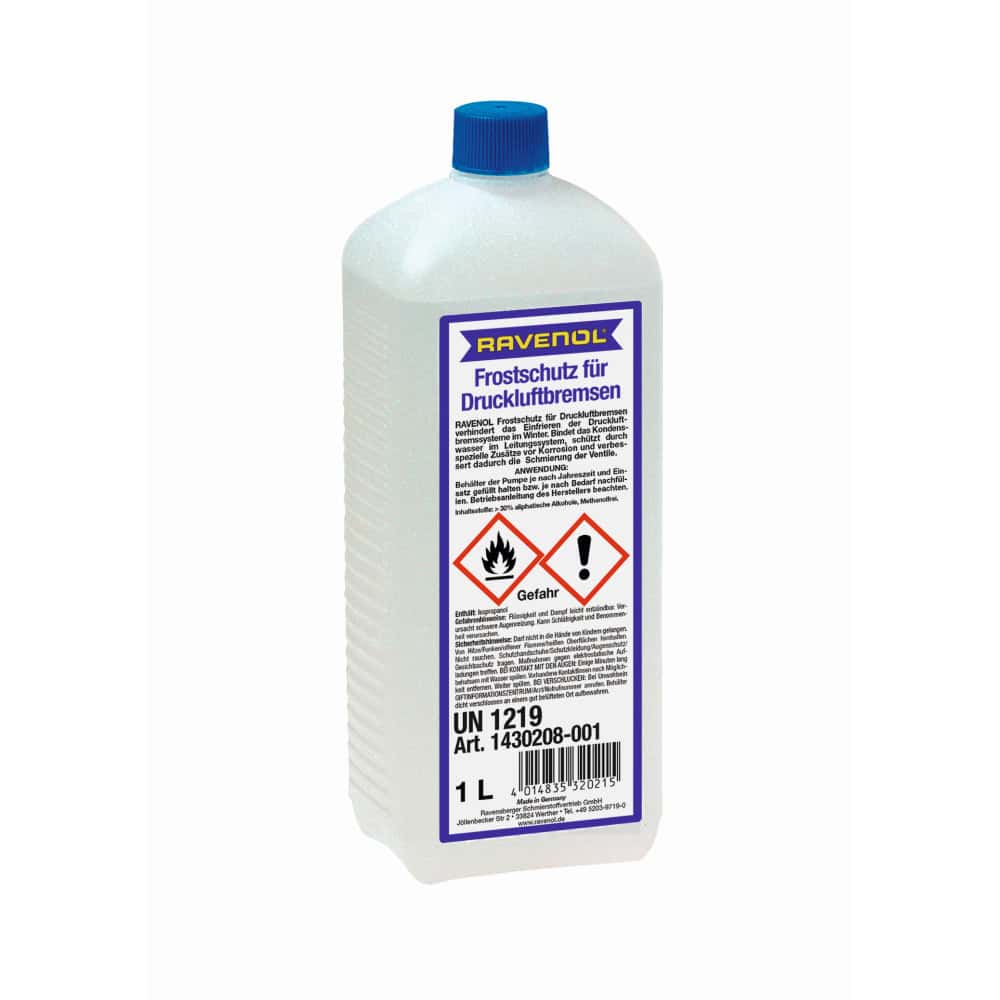 Aнтифриз RAVENOL за въздушни спирачки 1.5L Aнтифриз RAVENOL за въздушни спирачки 1.5L