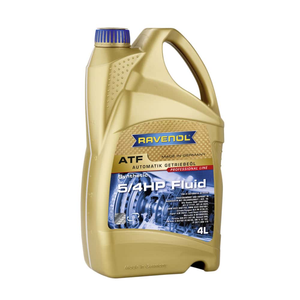 Трансмисионно масло RAVENOL ATF 5/4 HP Fluid 4L Трансмисионно масло RAVENOL ATF 5/4 HP Fluid 4L