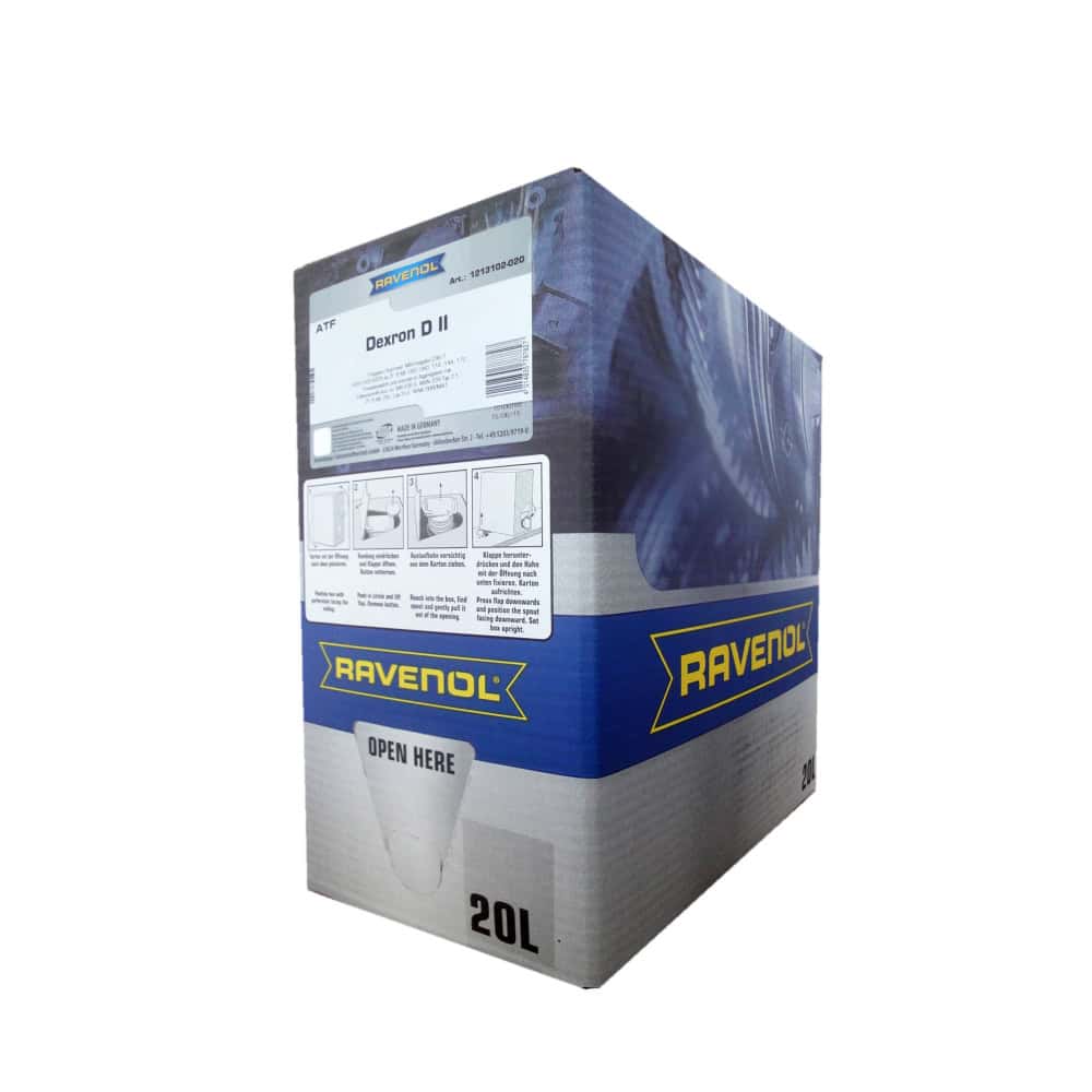 Трансмисионно масло Ravenol ATF Dexron D II BIB 20L Трансмисионно масло Ravenol ATF Dexron D II BIB 20L