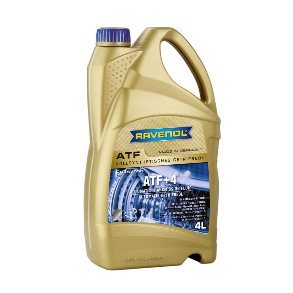 Трансмисионно масло Ravenol ATF+4 4L Трансмисионно масло Ravenol ATF+4 4L