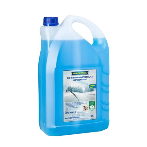 Зимна течност за чистачки RAVENOL концентрат 5L