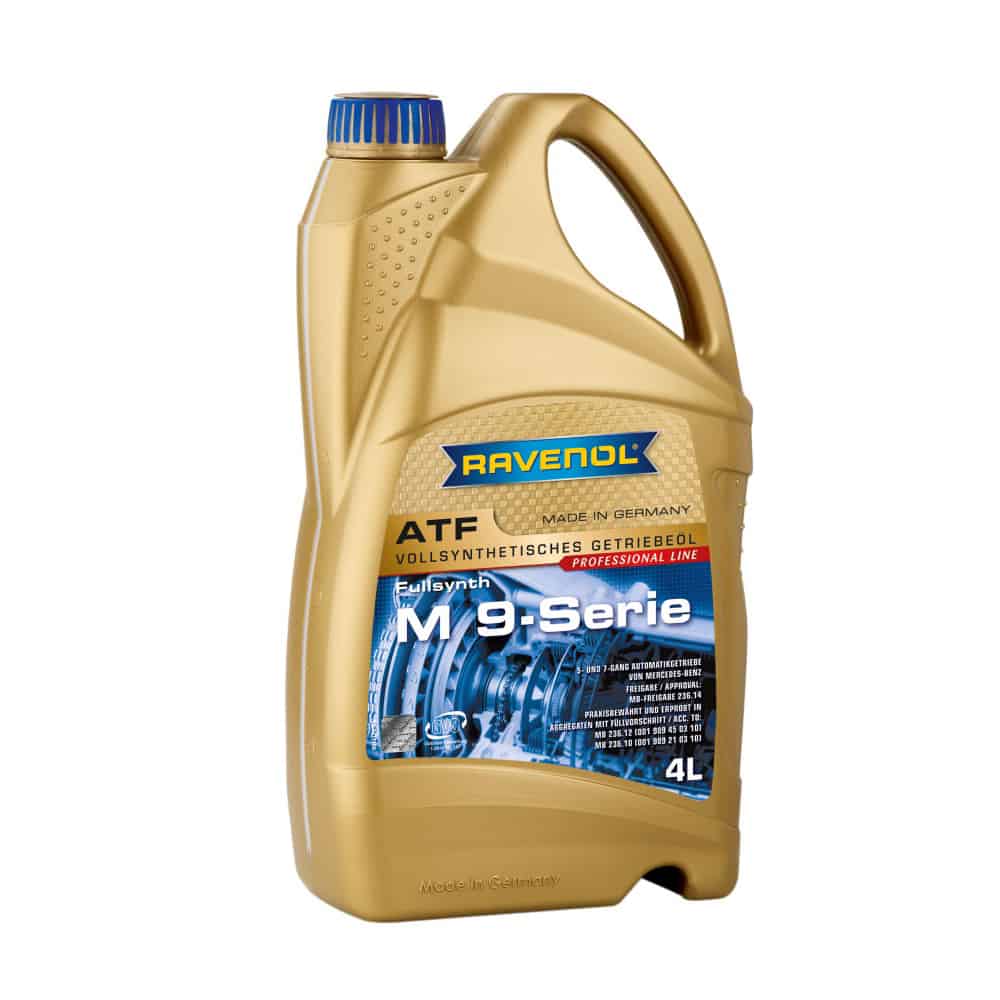 Трансмисионно масло RAVENOL ATF M 9-Serie 4L Трансмисионно масло RAVENOL ATF M 9-Serie 4L