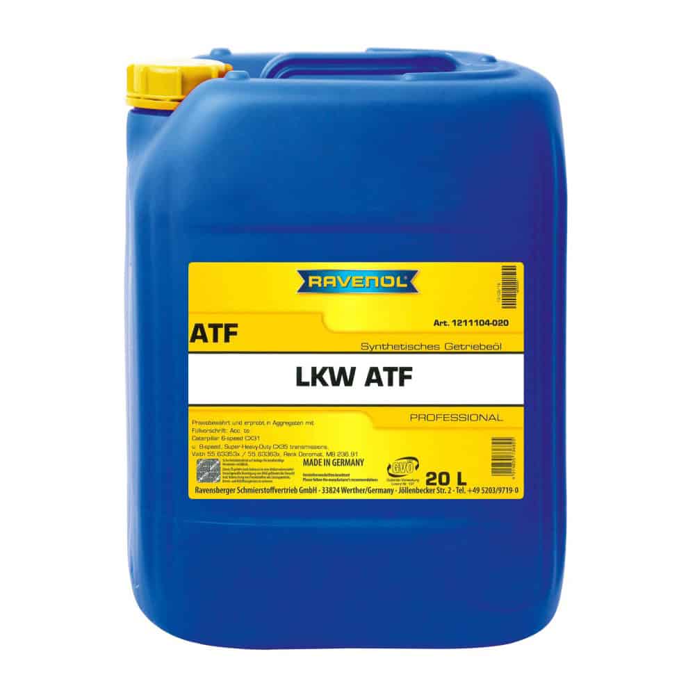 Трансмисионно масло Ravenol LKW ATF Synthetik 20L Трансмисионно масло Ravenol LKW ATF Synthetik 20L