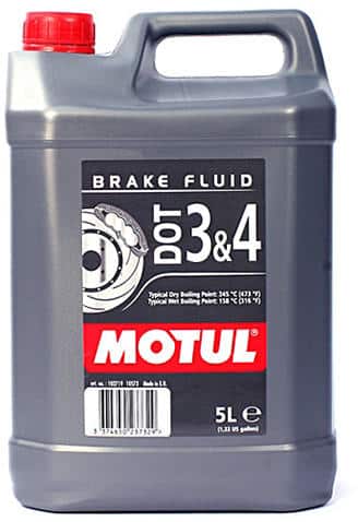 Спирачна течност MOTUL DOT 3 4 Brake Fluid 5L Спирачна течност MOTUL DOT 3 4 Brake Fluid 5L