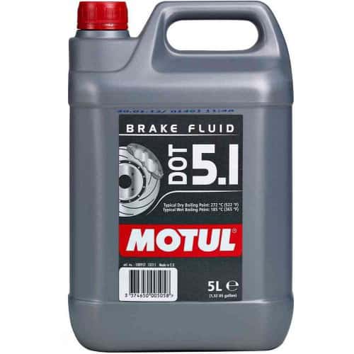 Спирачна течност MOTUL DOT 5.1 Brake Fluid 5L Спирачна течност MOTUL DOT 5.1 Brake Fluid 5L