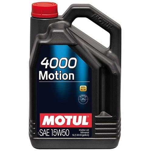 Масло MOTUL 4000 MOTION 15W50 4L Масло MOTUL 4000 MOTION 15W50 4L