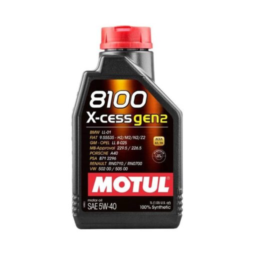 MOTUL 8100 X-CESS GEN2 5W-40 1L