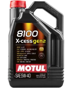 Масло MOTUL 8100 X-CESS GEN2 5W40 5L