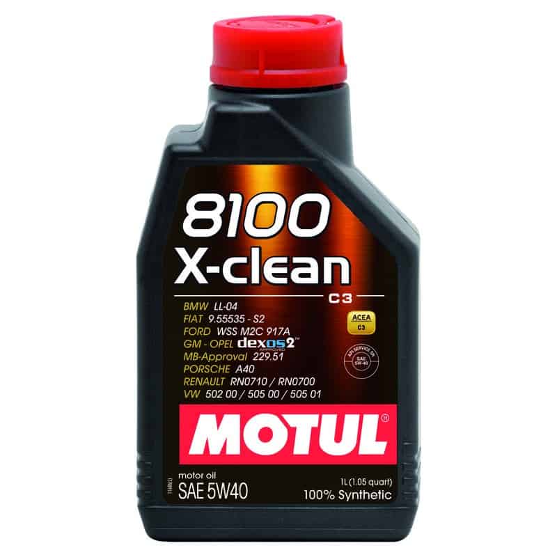 Масло MOTUL 8100 X-CLEAN 5W40 1L Масло MOTUL 8100 X-CLEAN 5W40 1L